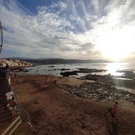 Right On The In Canteras - First Line! דירה *