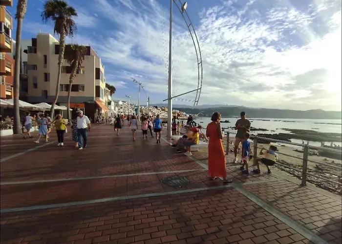 דירה Right On The In Canteras - First Line! לאס פאלמס דה גראן קנאריה